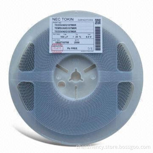 100UF 4VA Solid Tantalum Capacitor, Suitable for Military Equipment and Computers